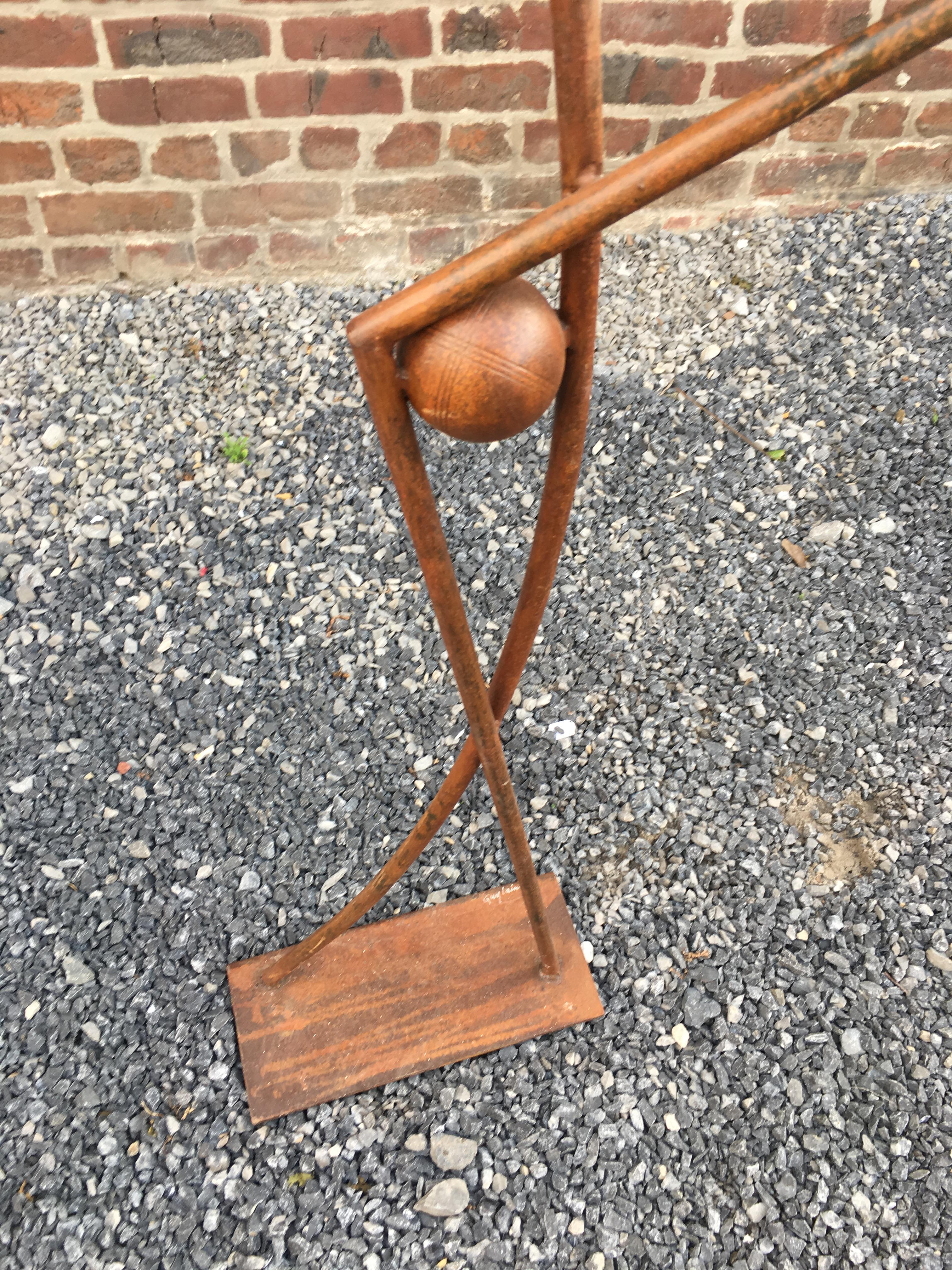 Late 20th Century Guylaine Guy '1929', Metal Assembly, circa 1980 For Sale