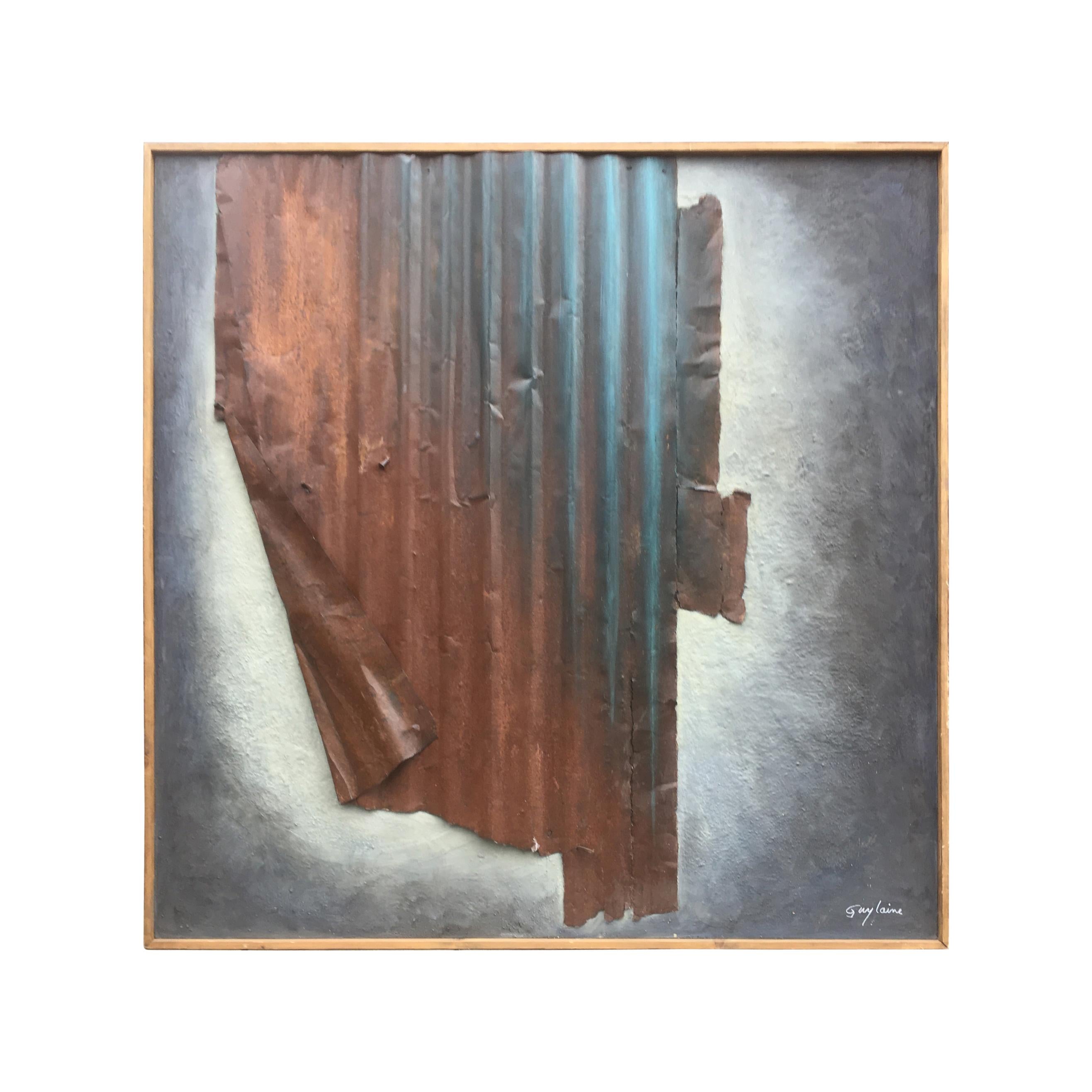 Guylaine Guy 1929 Onirismo, 1986 "Technique Mixte" Gran Formato