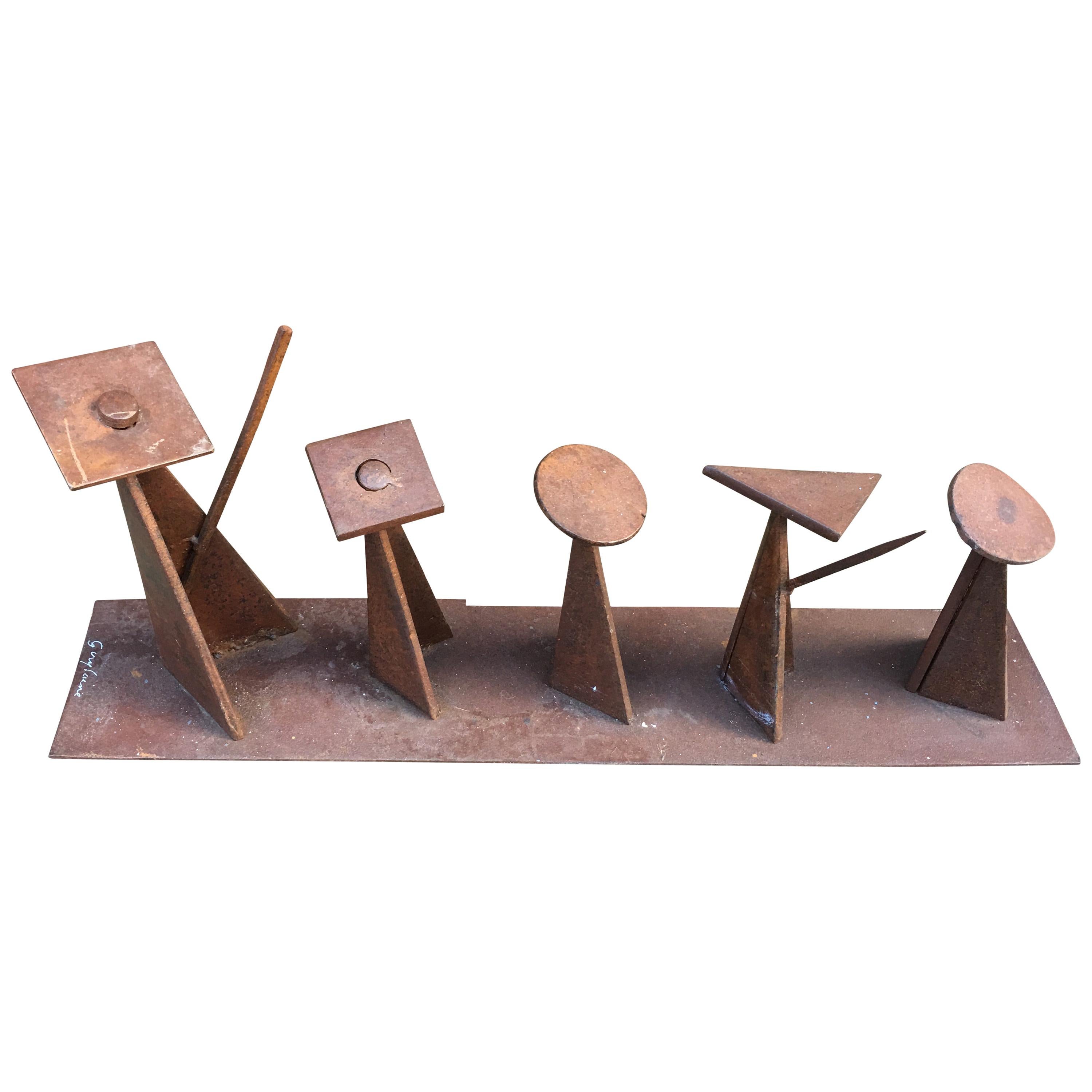 Guylaine Guy "Procesión", Ensamblaje de metales