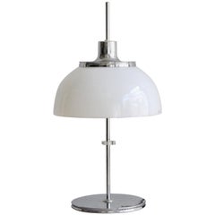 Lampe champignon en métal chromé Guzzini