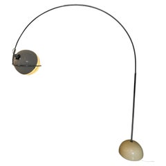 Guzzini FOCUS Arc Lamp by Fabio Lenci for Guzzini, 1960s