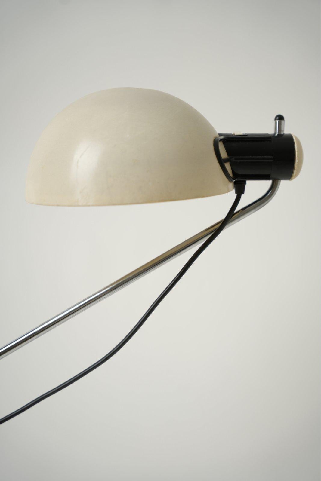 Mid-Century Modern Guzzini Meblo Tble Lamp By Emilio Fabio Simon 1970s For Sale