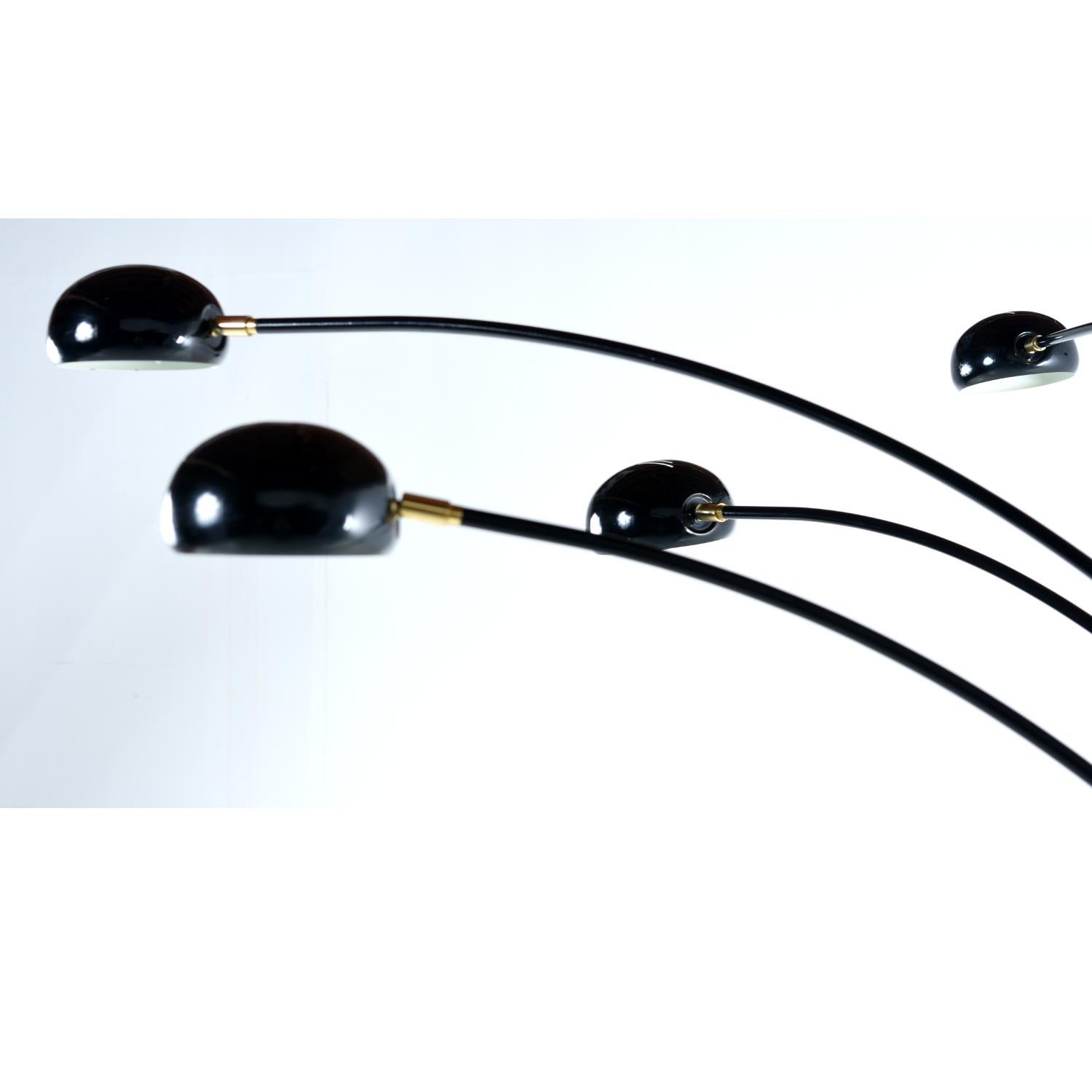 five head floor lamp