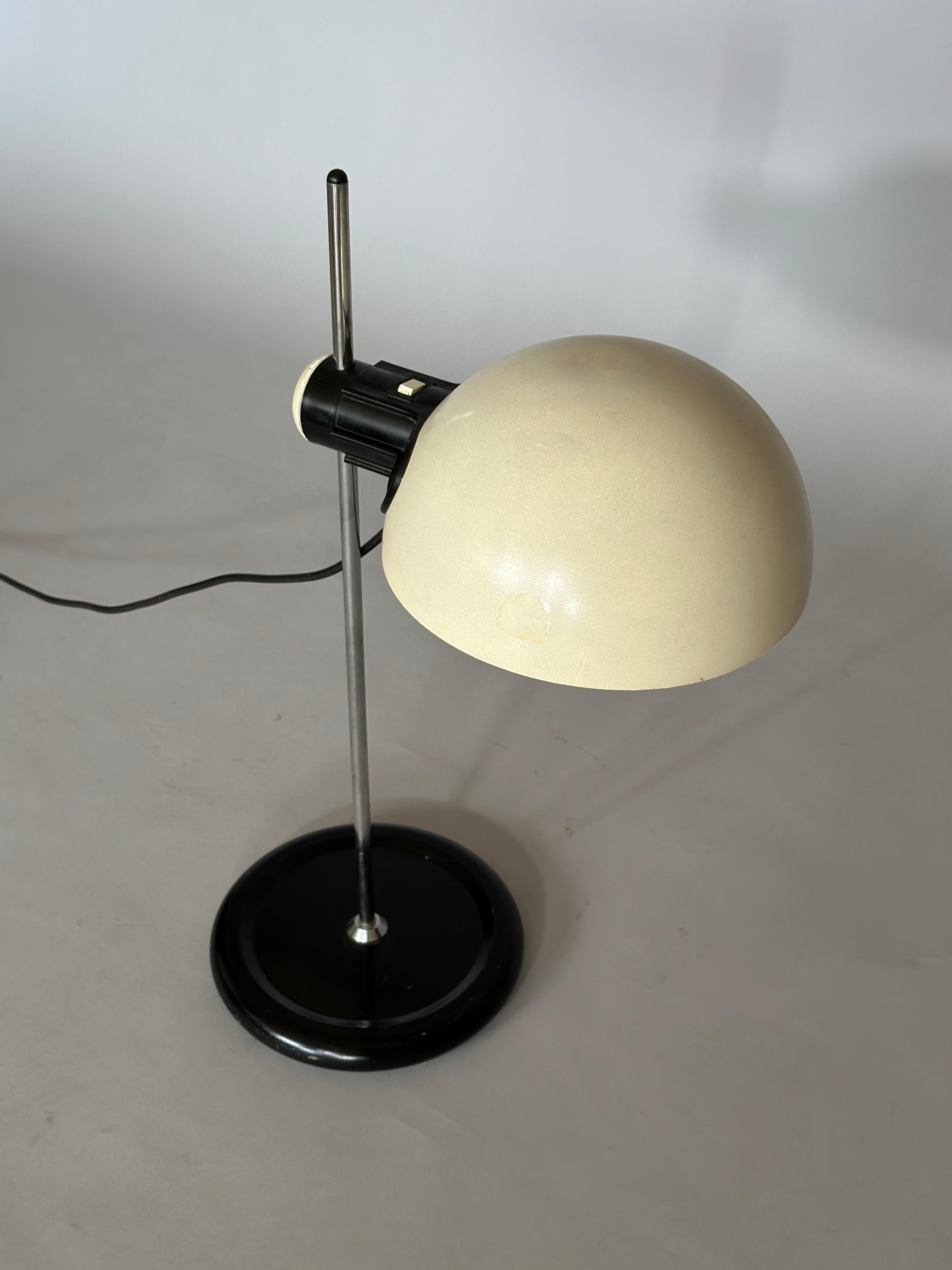 Late 20th Century Guzzini Table Lamp By Emilio Fabio Simon Italy 1970s For Sale