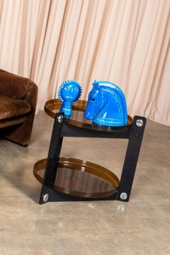 Guzzini Trolley with Removable Shelves by Luigi Massoni