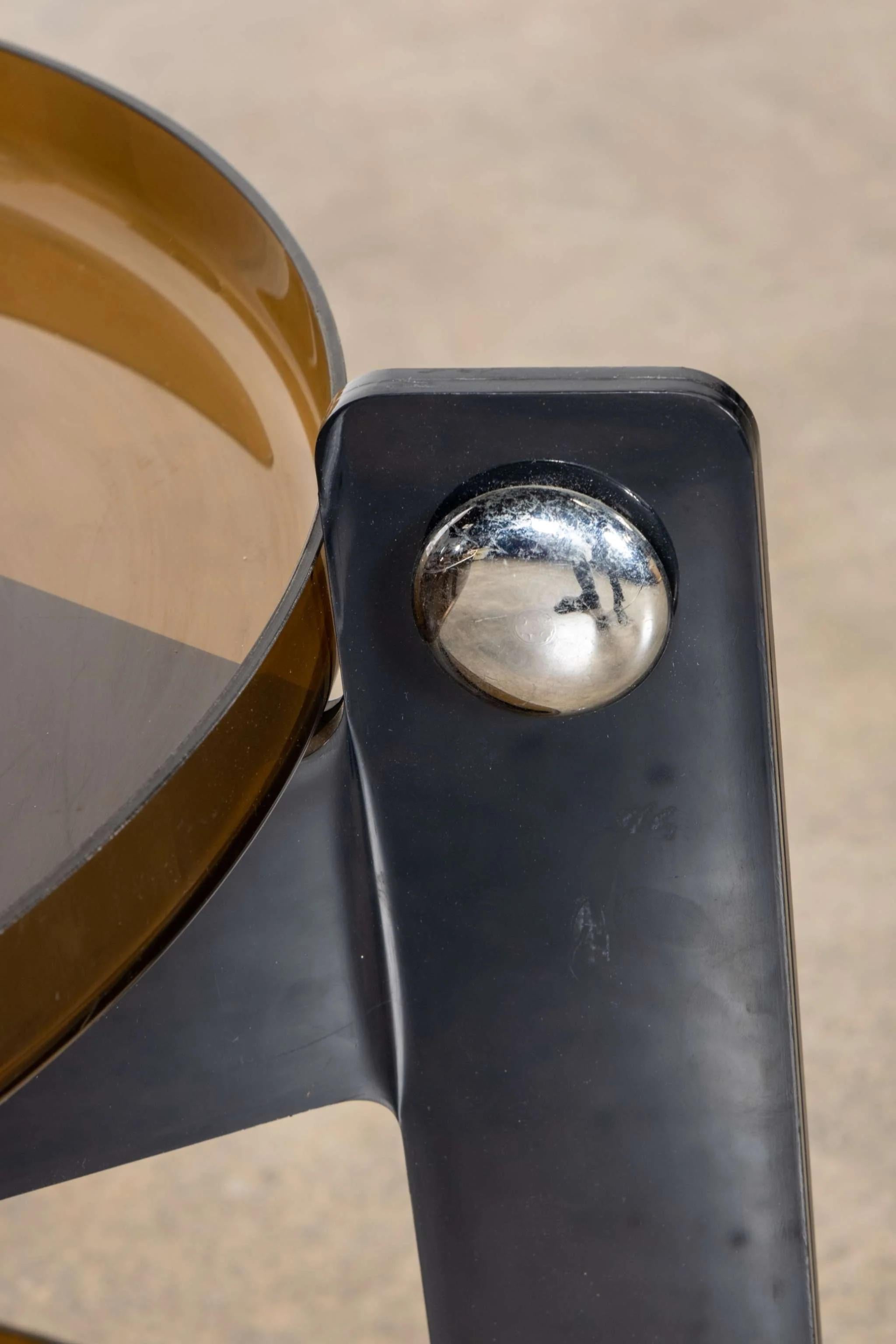 Carrello Guzzini con ripiani rimovibili di Luigi Massoni & Massoni In condizioni buone in vendita a Toronto, CA