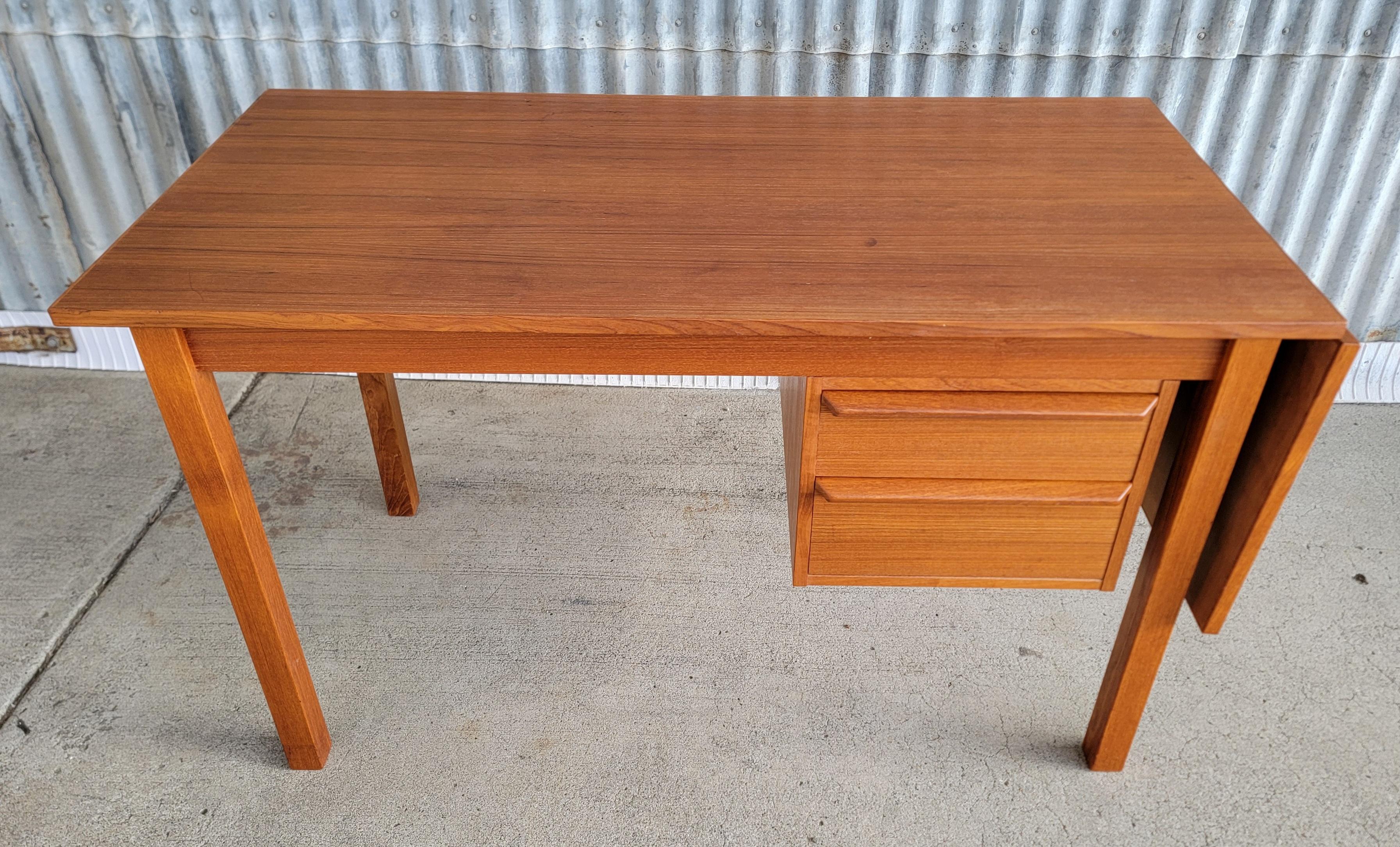 20th Century G.V. Mobler Teak Danish Modern Adjustable Desk