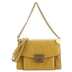 GV3 Flap Bag Quilted Leather Small
