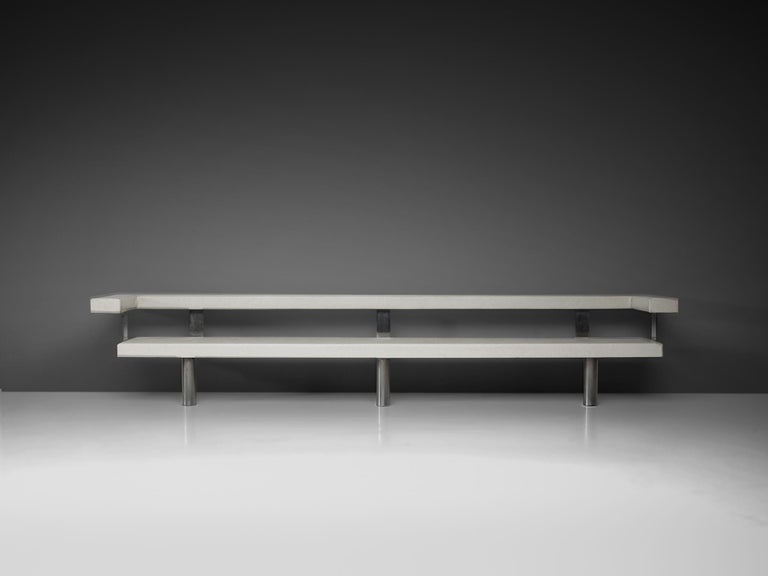 G.W. Rietveld and J. Tricht Long Bench For Sale at 1stDibs