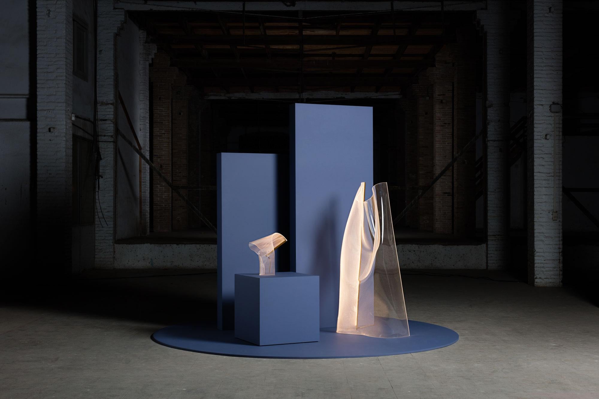 Lampada da terra Gweilo HAN GR con struttura in acrilico di Partisans per Parachilna in vendita 3