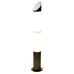 Gwen Floor Contemporary Sculptural LED , Solid Brass, Config 1