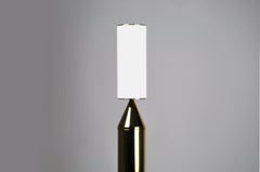 Gwen Floor Lamp Contemporary Sculptural LED , Solid Brass, Config 2