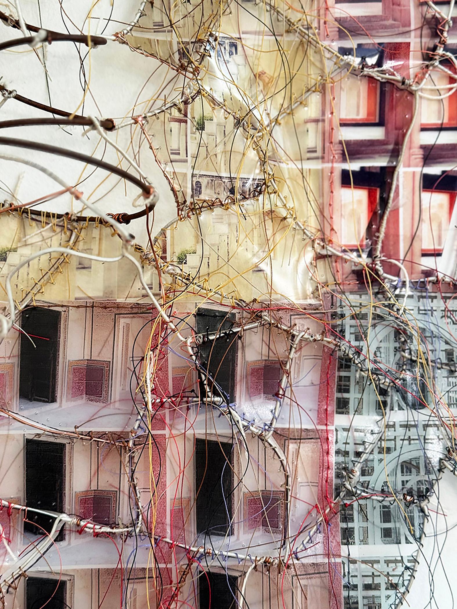 New Ideas Keep Coming - Found Objects Abstract Sculpture - Conceptual Mixed Media Art by Gwen Samuels