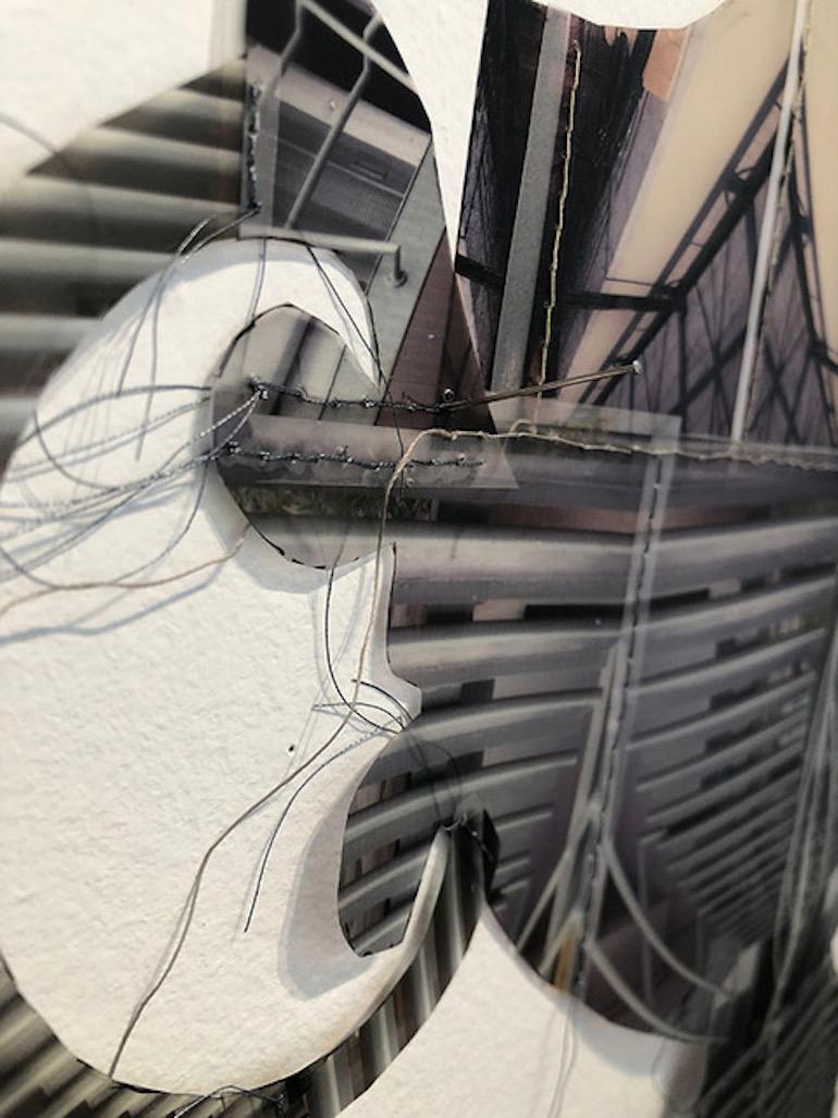 Merging Styles and Cultures, Original Contemporary Mixed Media Installation - Abstract Sculpture by Gwen Samuels