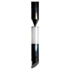 Gwen Single Contemporary Sculptural LED Pendelleuchte, Messing massiv, Config 2