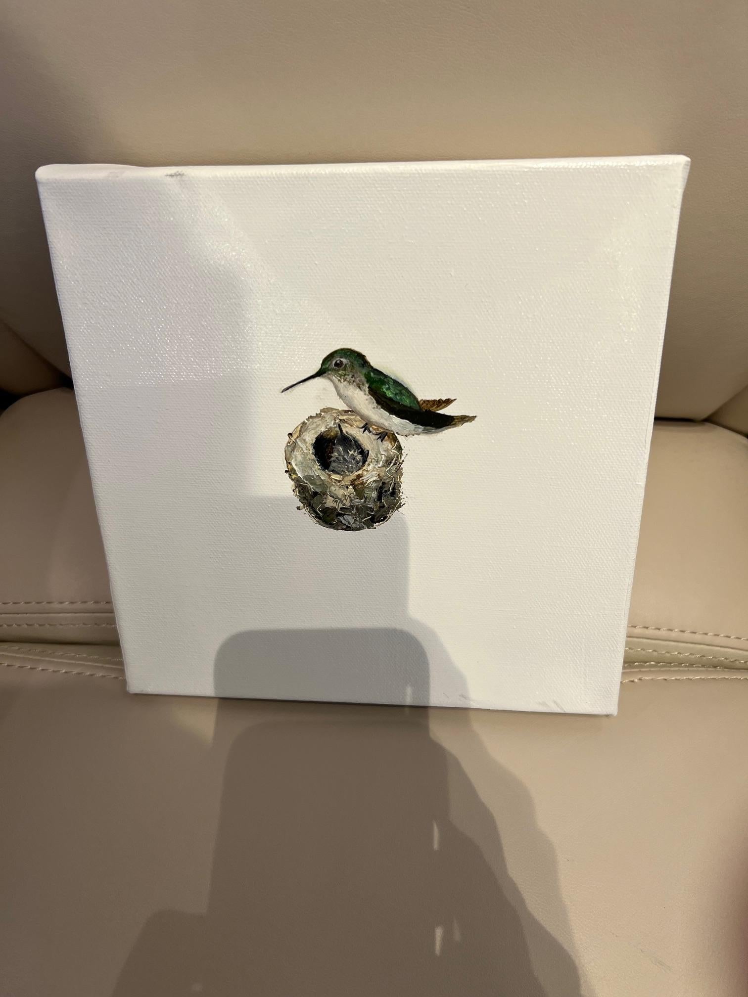 Gwen Wong Figurative Painting - Abode