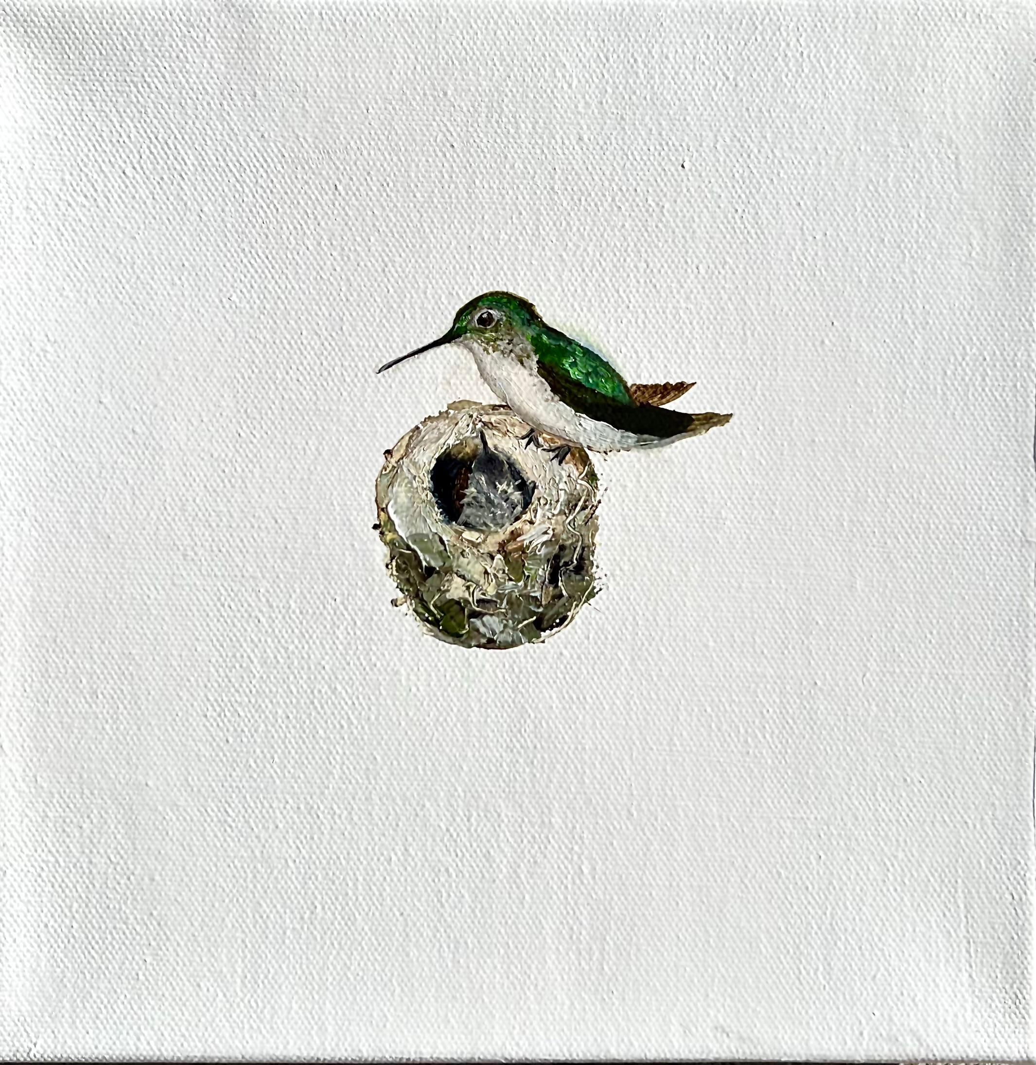 Gwen Wong Figurative Painting - Abode