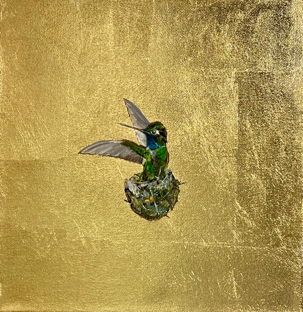 Gwen Wong Figurative Painting - Haven