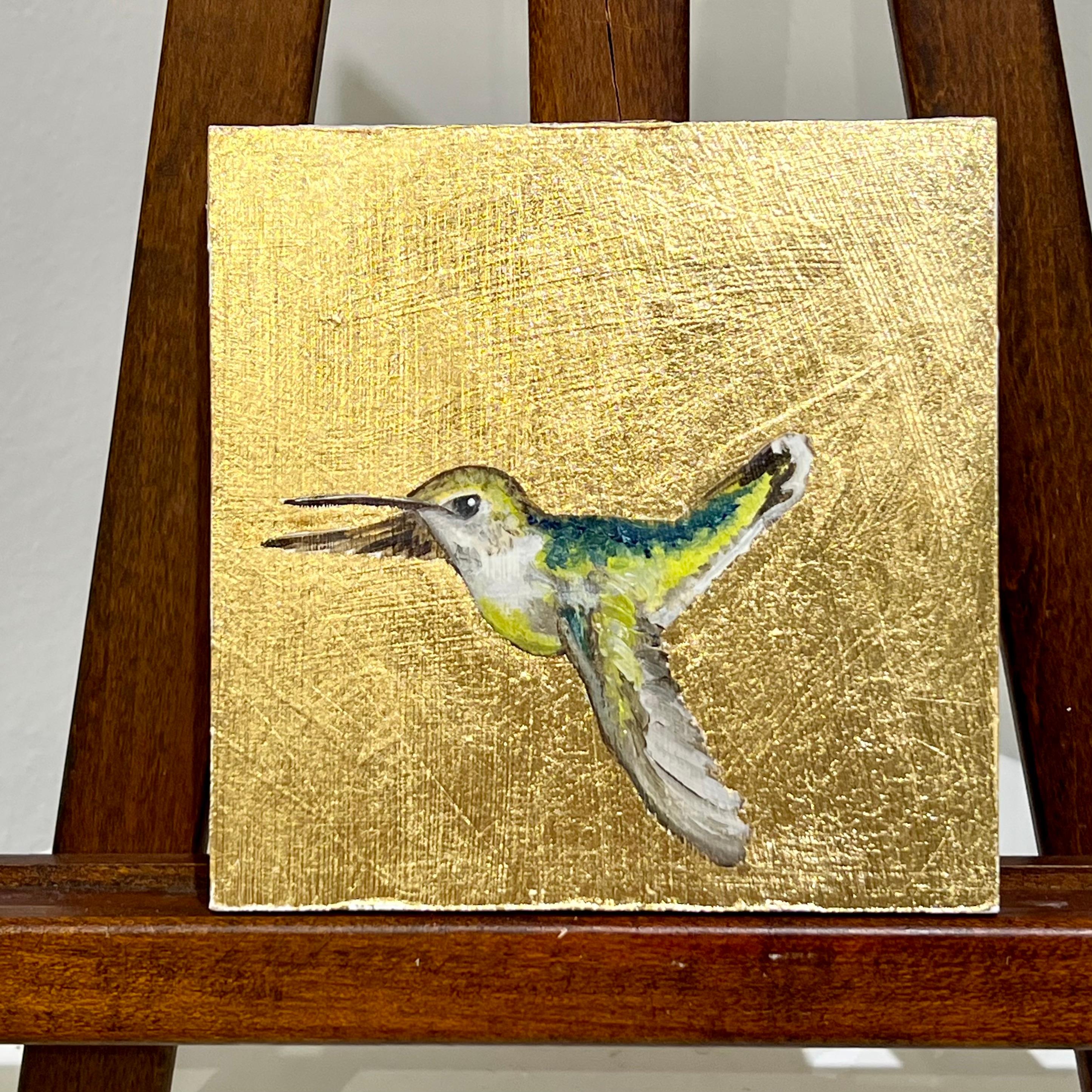 Colibrí XV - Painting de Gwen Wong