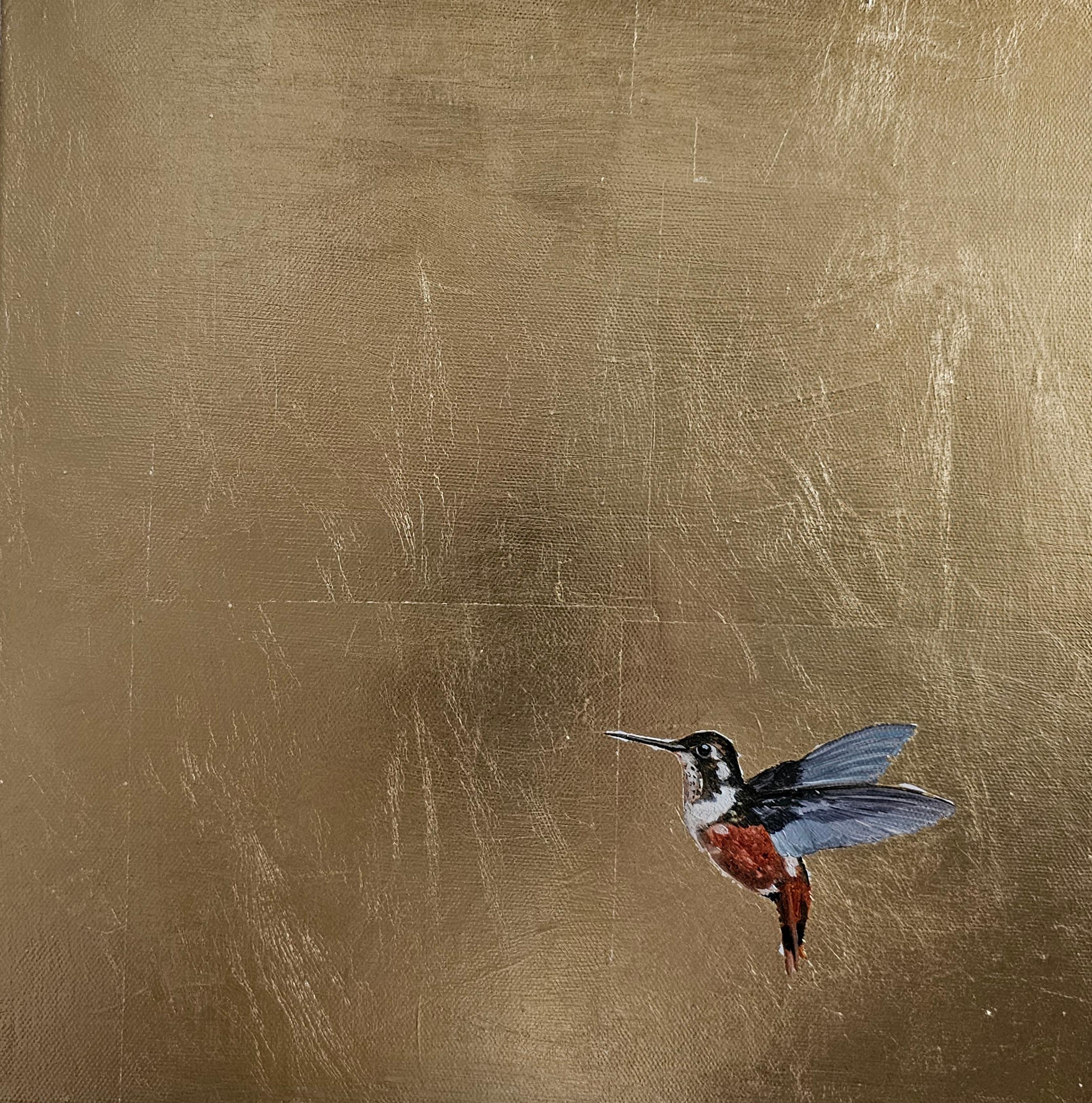 Gwen Wong Figurative Painting – Erholungsurlaub