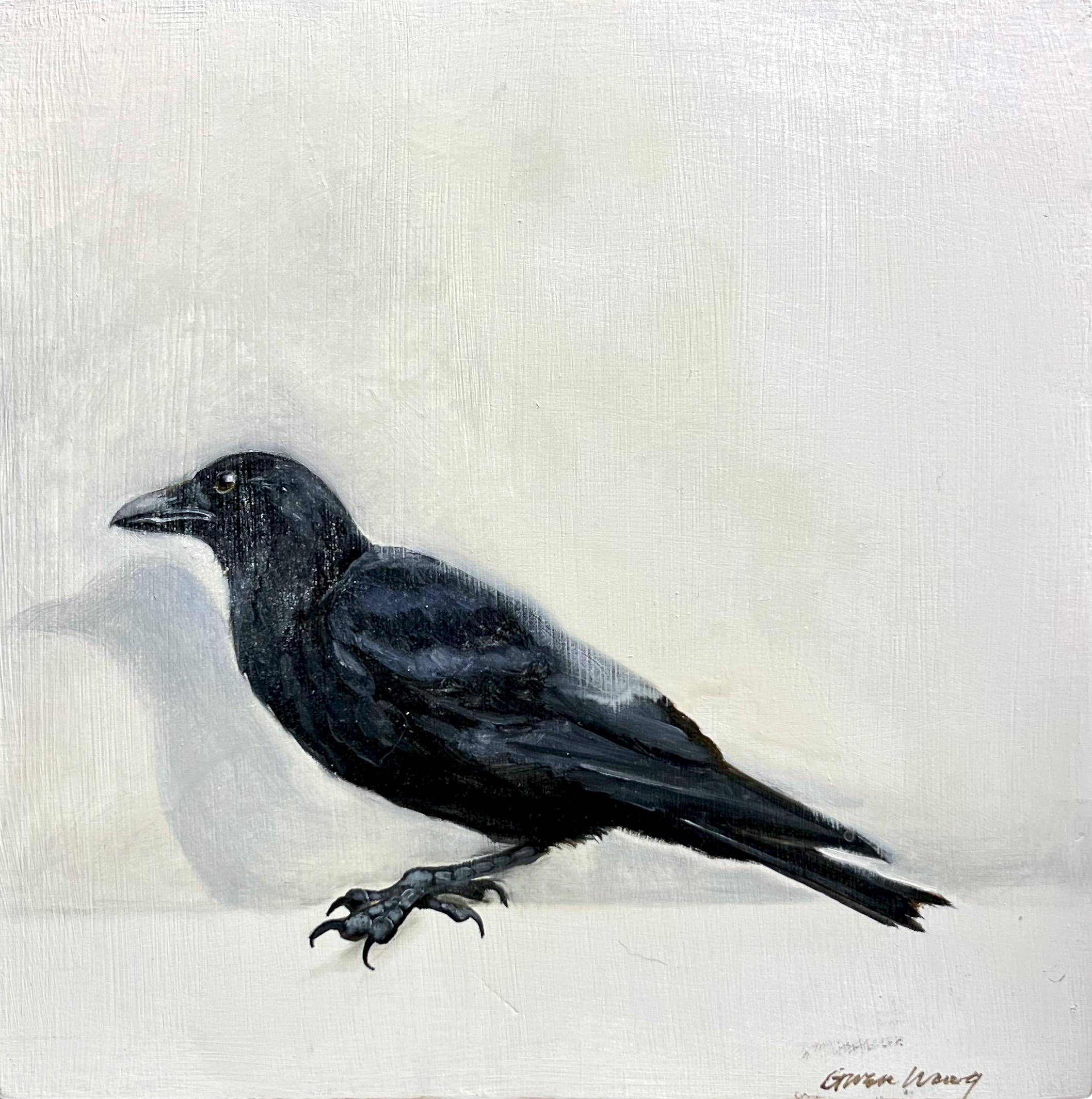 Gwen Wong Animal Painting - Shadow Agent