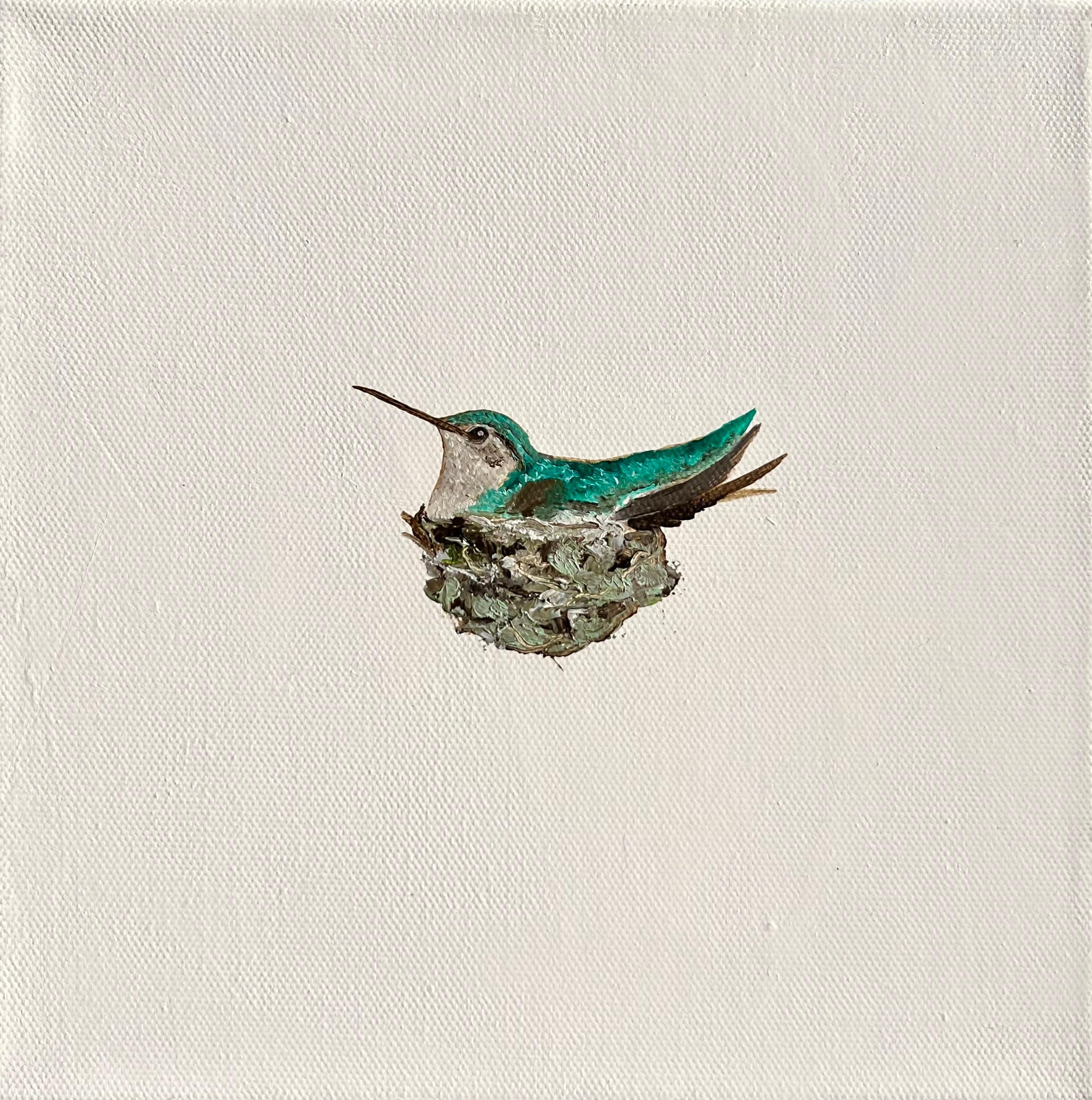 Gwen Wong Animal Painting - Tiny Sanctuary