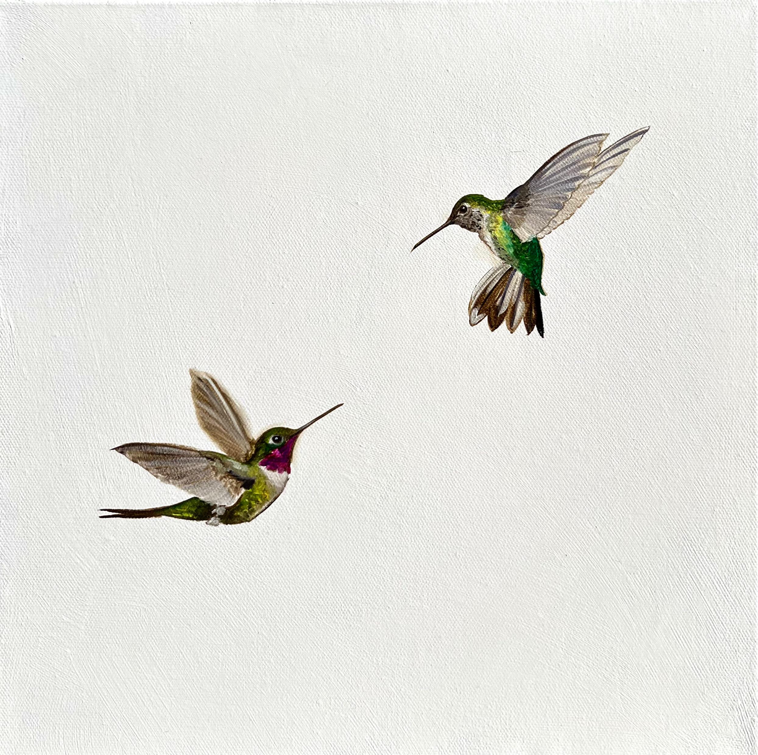 Gwen Wong Figurative Painting - Woven Strong