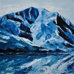 Y Garn, Eryri (Snowdonia, Wales). Welsh Artist.Original Oil Painting.Contemporary