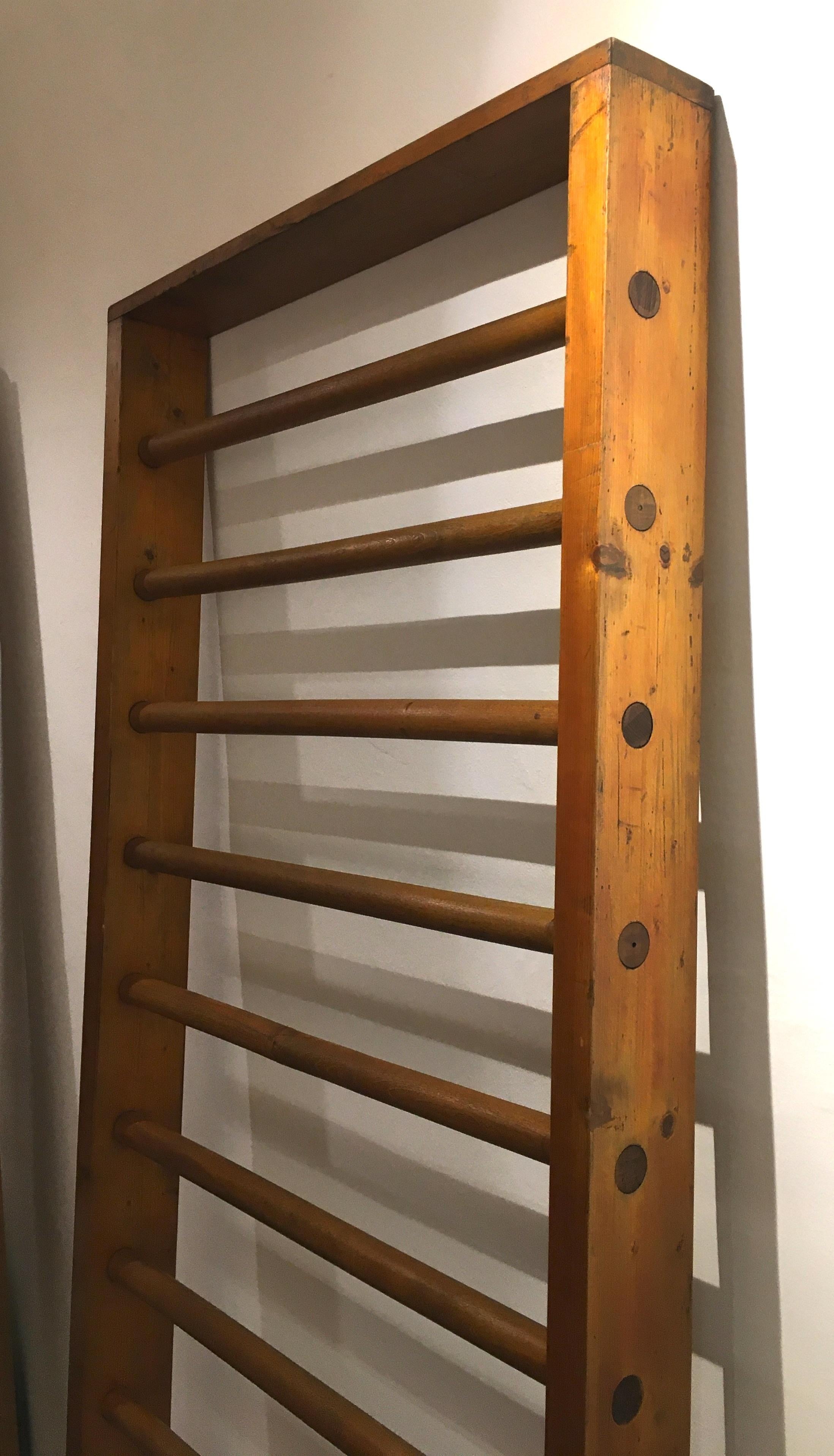 Gym Wall Bars Restored, 1930s In Good Condition In Wien, AT