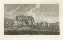Gymnasium at Ephesus, Antique Engraving after William Pars, 1797