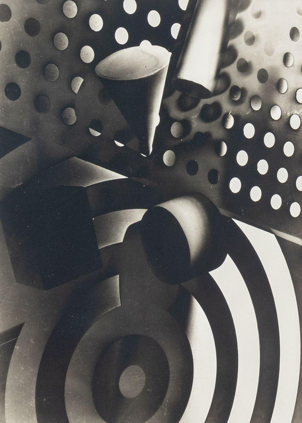 Untitled [abstract shapes] - Photograph by Gyorgy Kepes
