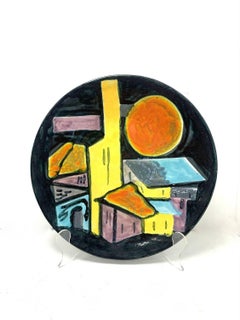 Györgyey Zsuzsa mid-century wall plate (50111)