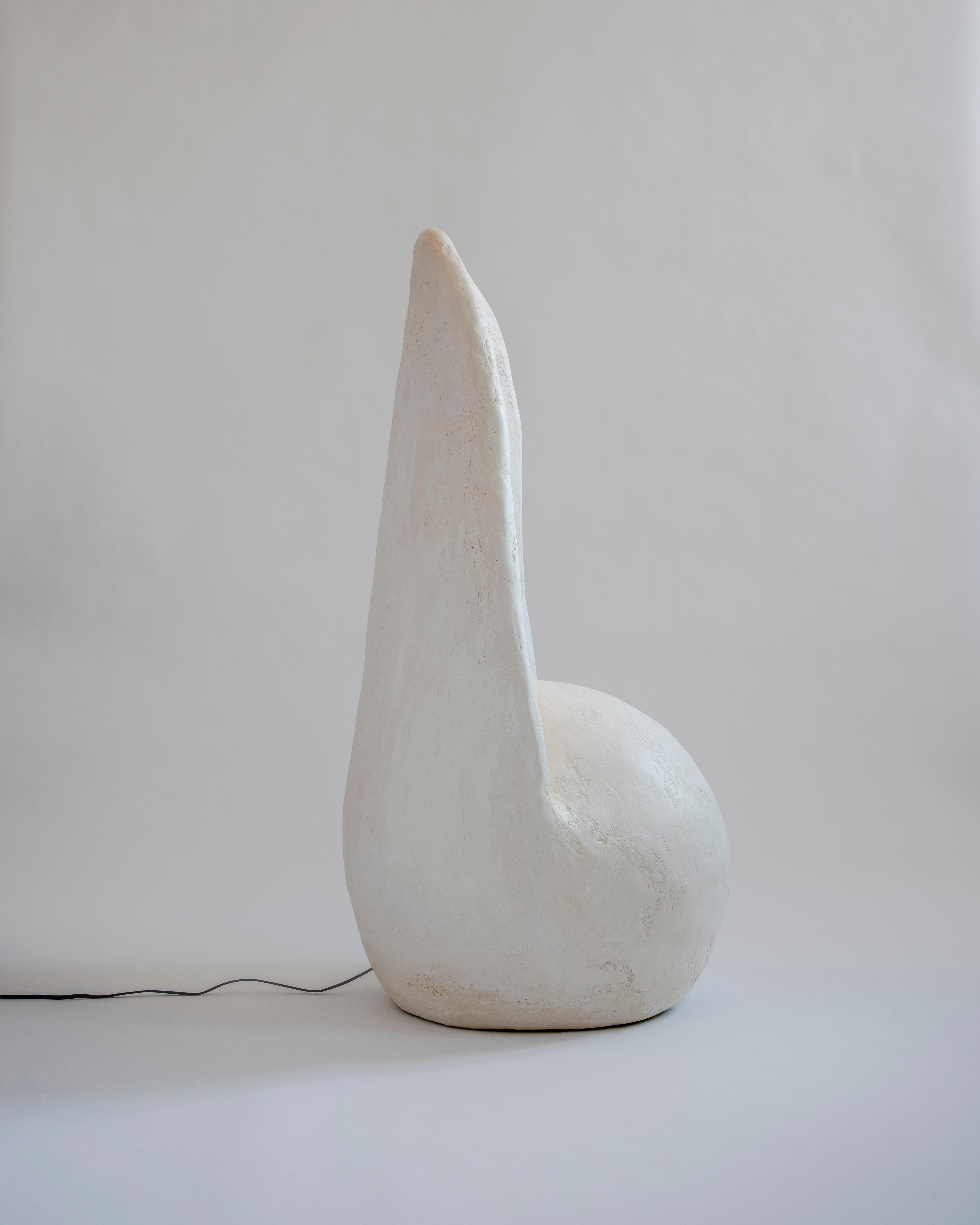 Other Gypsum Floor Lamp by Mike Ruiz-Serra For Sale