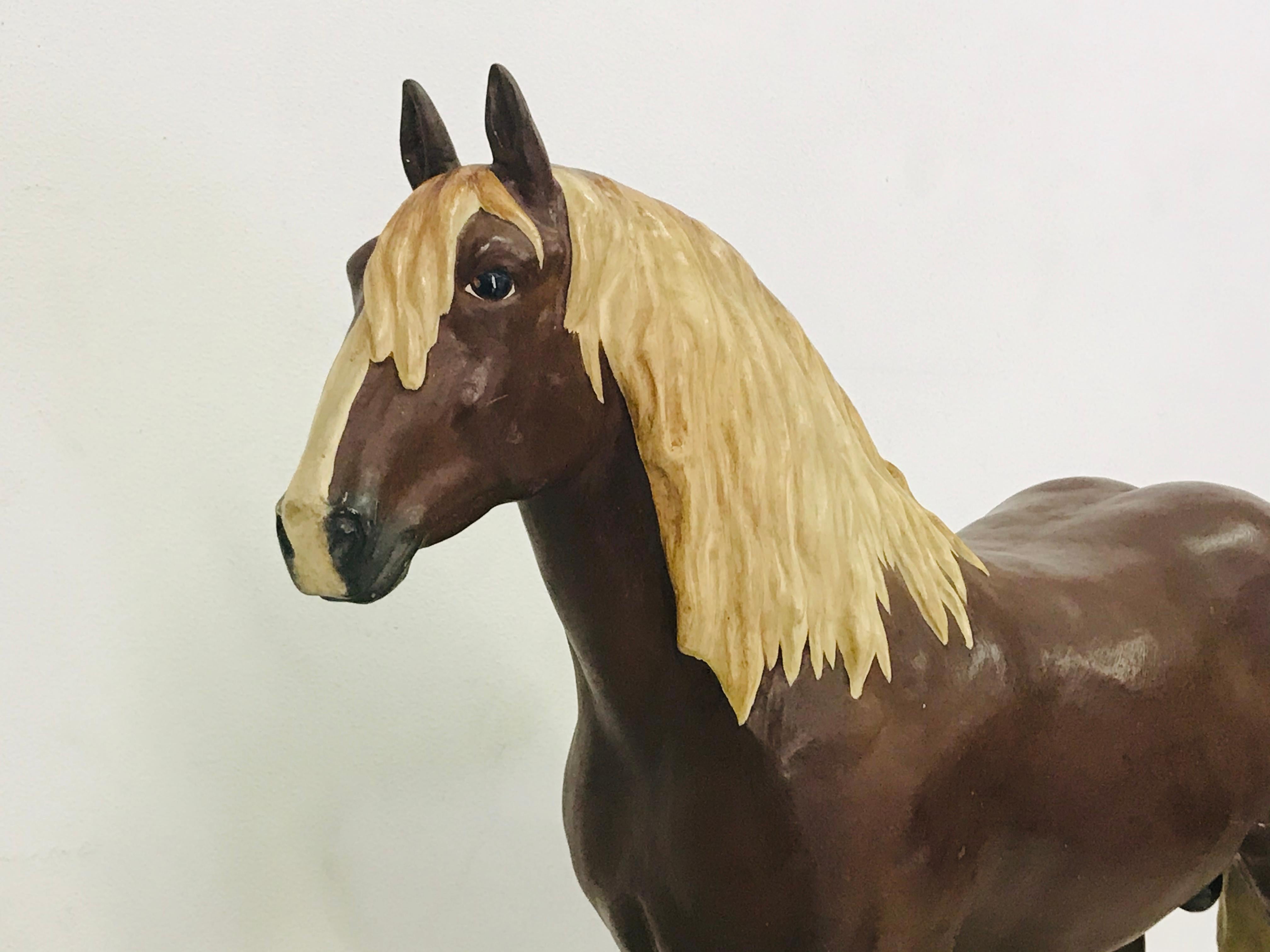 Gypsum School Model of a Horse, 