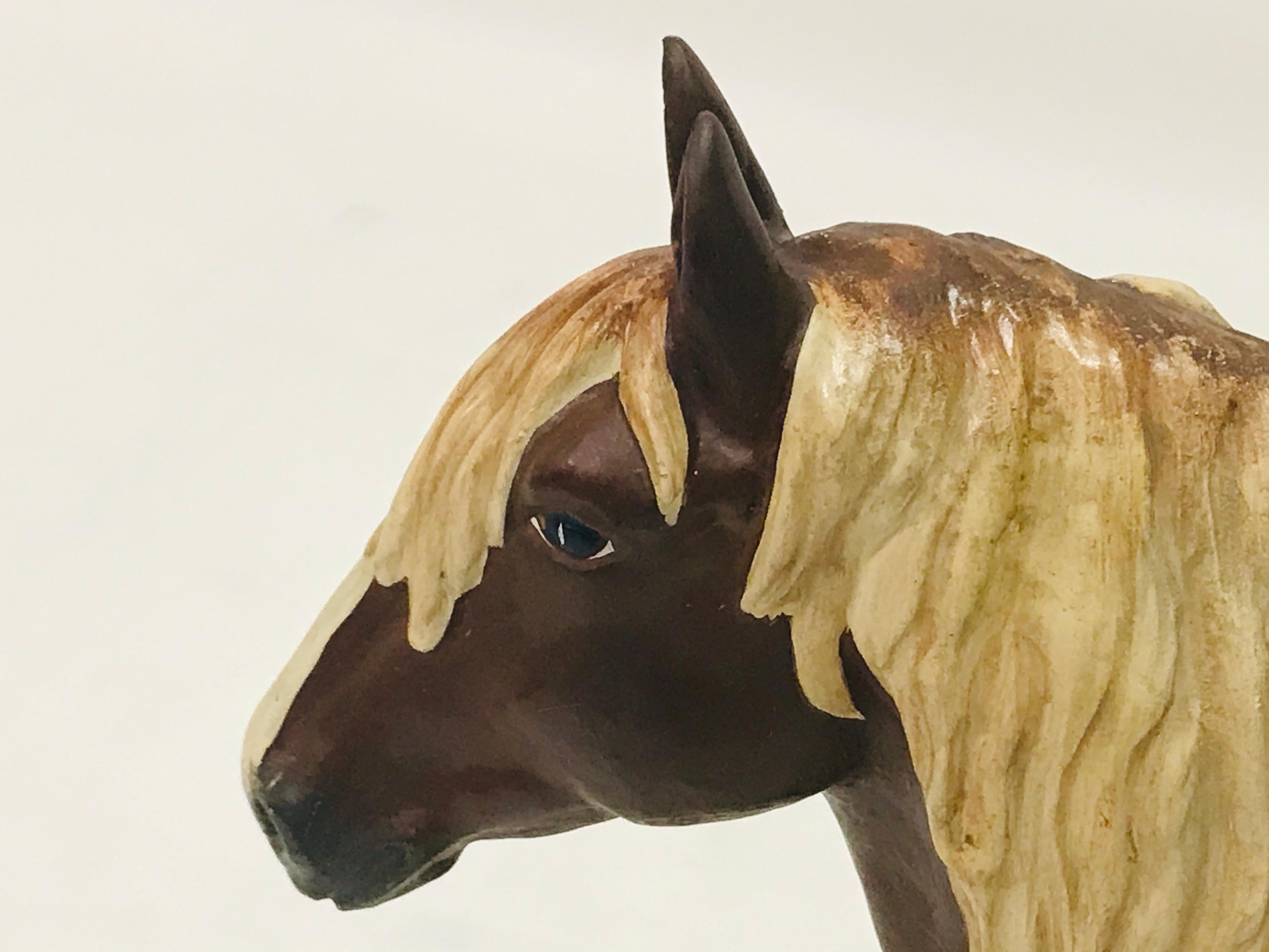 Gypsum School Model of a Horse, 
