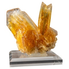 Gips var. Selenit aus Salinas de Otuma, Provinz Pisco, Provinz Ica, Department, Peru