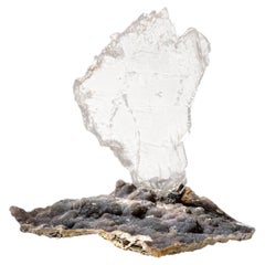 Yeso Var. Selenita en matriz procedente de Río Grande do Sul, Brasil (11,5 libras)