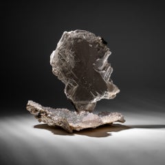 Yeso Var. Selenita en matriz procedente de Río Grande do Sul, Brasil (12,5 libras)