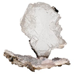 Yeso Var. Selenita en matriz procedente de Río Grande do Sul, Brasil (12,5 libras)