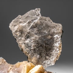 Gypsum Var. Selenite on Matrix from Rio Grande do Sul, Brazil (17.5 lbs)