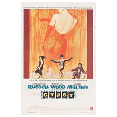 "Gypsy" 1962 US One Sheet Film Poster