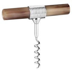 Gyro Corkscrew in Stainless Steel & Horn by Arcahorn