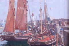 Boîtes de pêche et de voile à la Jetty