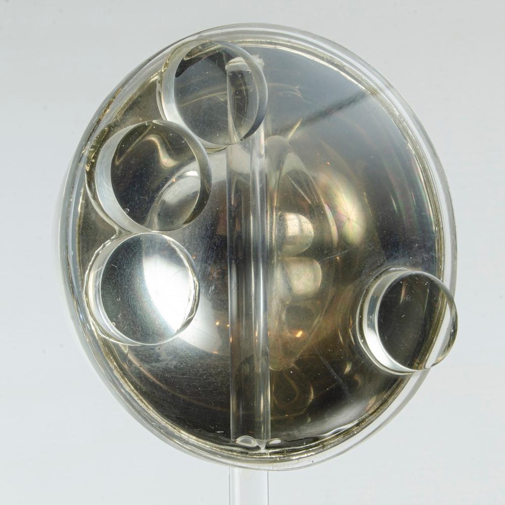 Gyula Kosice Acrylic Sculpture For Sale 3