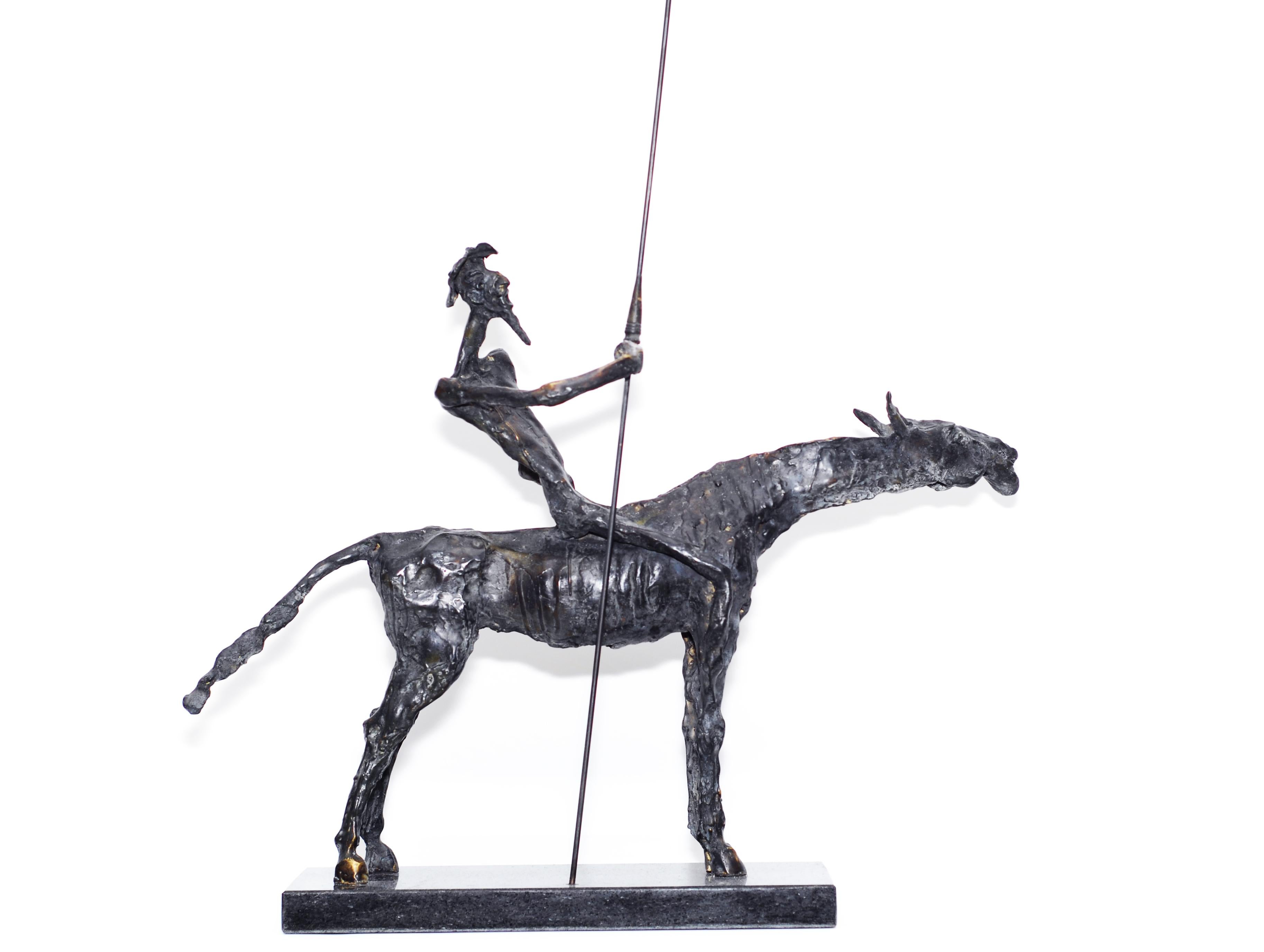 Don Quixote - Bronze Sculpture For Sale 1