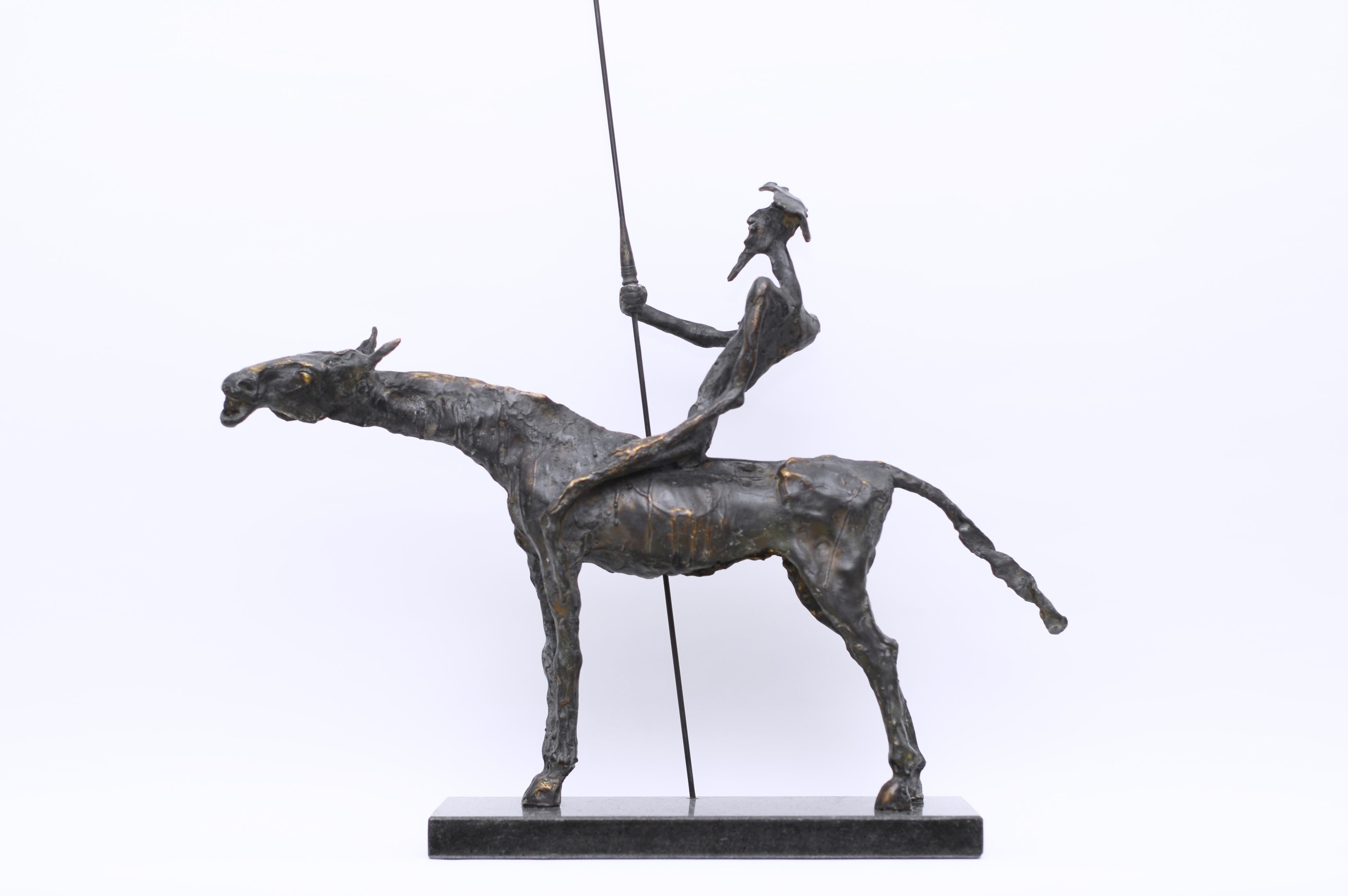 Don Quixote - Bronze Sculpture For Sale 2