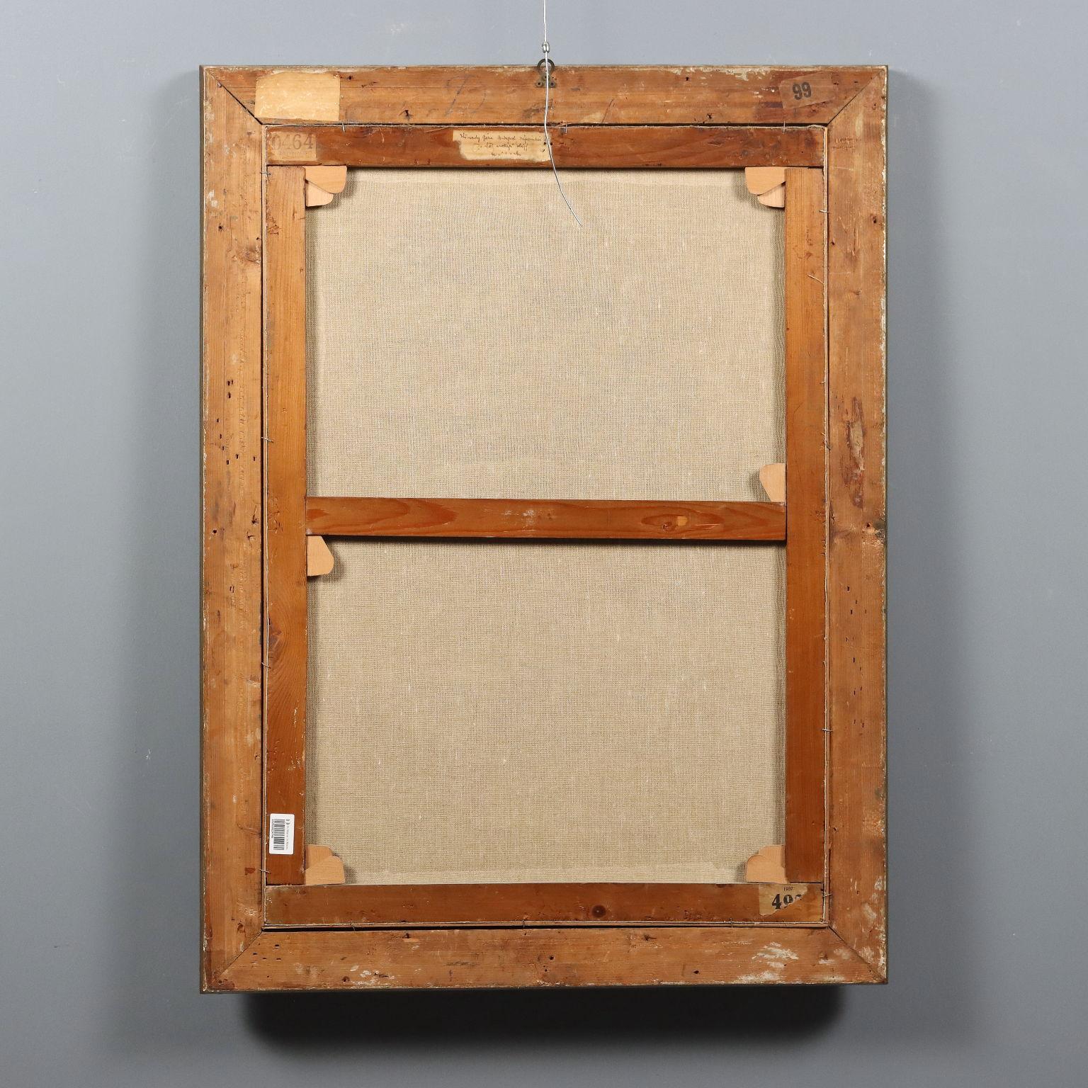 Porträt einer Dame mit kleinem Hund 1934 im Angebot 6