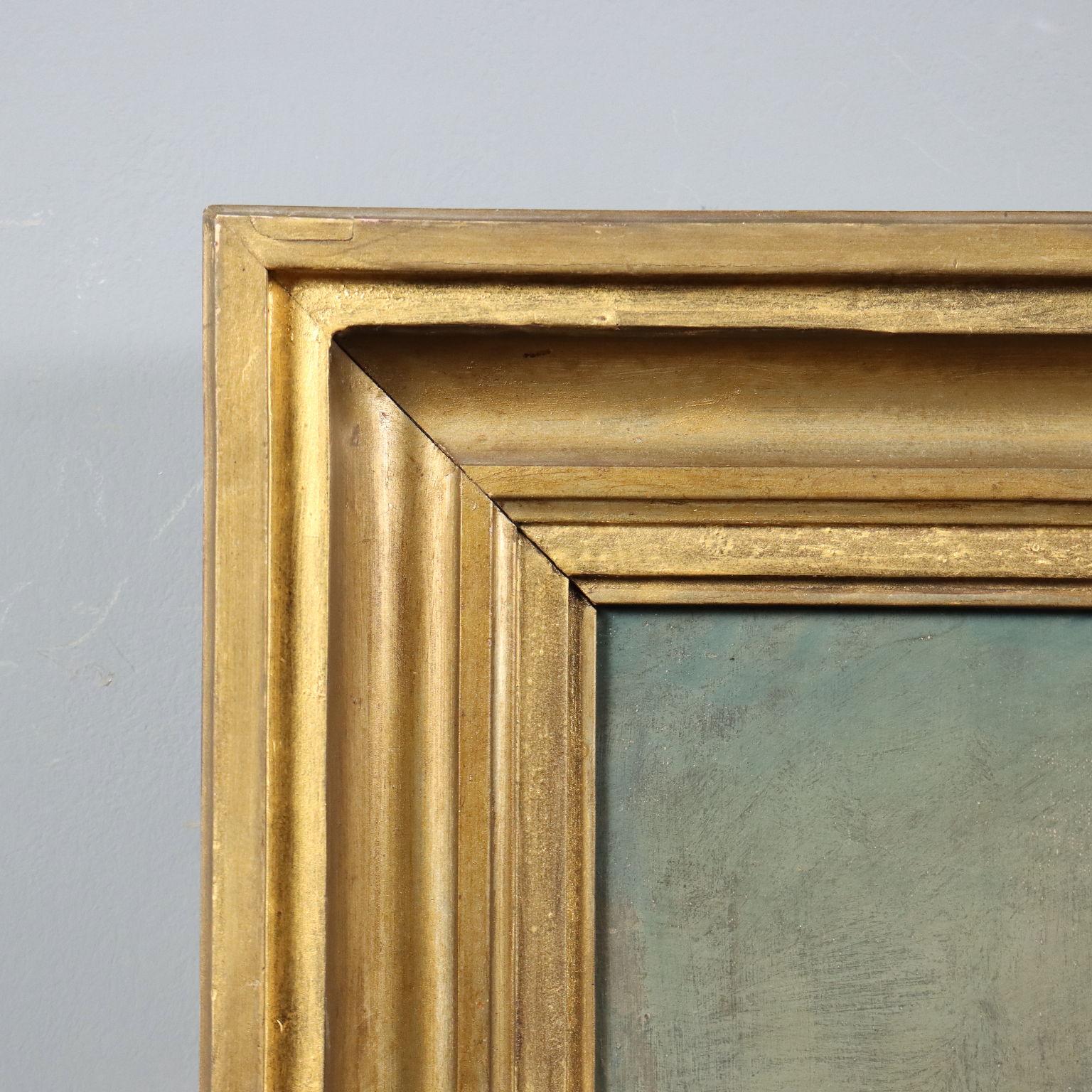 Porträt einer Dame mit kleinem Hund 1934 im Angebot 4