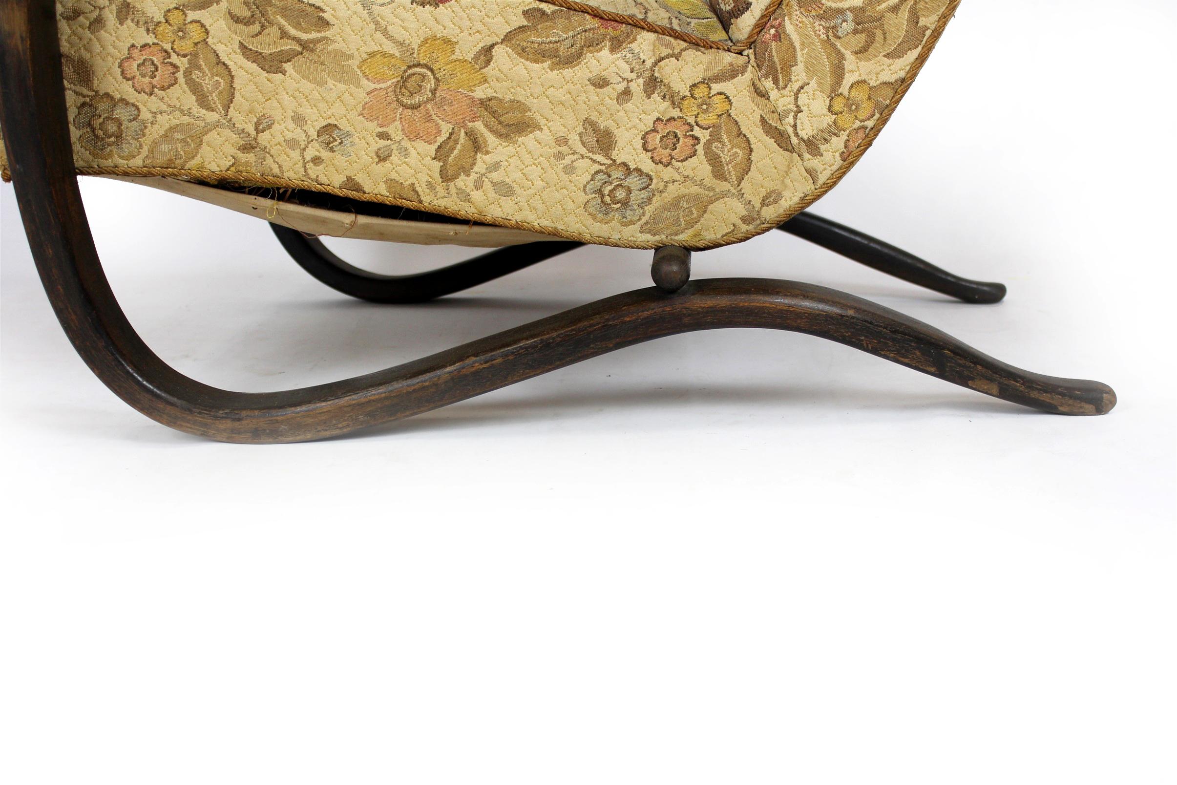 Sillón H-269 de Jindřich Halabala, años 30 en venta 9