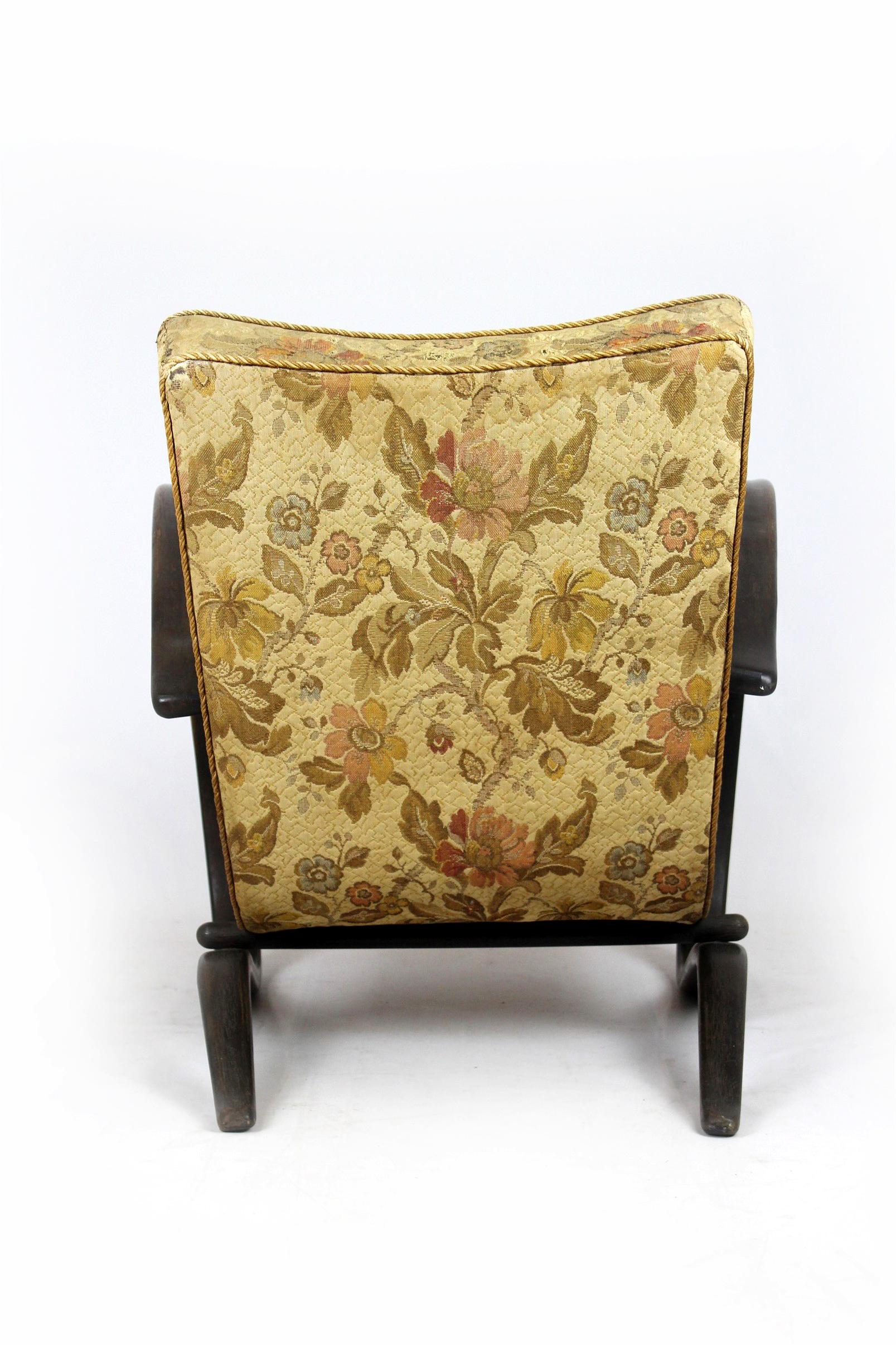 Sillón H-269 de Jindřich Halabala, años 30 en venta 11
